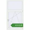 Pricing Tilt-and-Turn 970x1765 mm KORSA OPTIMUM REHAU EURO 70 RAL 9016 Traffic white two-sided. Price: 433.04 EUR