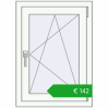 Pricing Tilt-and-Turn 580x805 mm REHAU ENERGY-SAVING SYNEGO MD RAL 9016 Traffic white two-sided. Price: 141,57 €