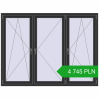 Pricing Tilt-and-Turn 2000x1500 mm REHAU OPTIMUM EURO-DESIGN 70 ANTHRACITE_GREY_GLATT two-sided. Price: 4 745.07 PLN