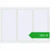 Pricing Tilt-and-Turn 2100x1500 mm REHAU OPTIMUM EURO-DESIGN 70 RAL 9016 Traffic white two-sided. Price: 1261,27 zł