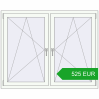 Pricing Tilt-and-Turn 1500x1200 mm REHAU ENERGY-SAVING SYNEGO MD RAL 9016 Traffic white two-sided. Price: 525.13 EUR