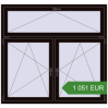 Pricing Tilt-and-Turn 1600x1500 mm KORSA OPTIMUM REHAU EURO 70. Price: 1 050.98 EUR