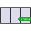 Pricing Tilt-and-Turn 2800x1500 mm REHAU OPTIMUM EURO-DESIGN 70 ANTHRACITE_GREY_GLATT two-sided. Price: 2 763.14 PLN
