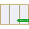 Pricing Tilt-and-Turn 2170x1570 mm ALU STANDARD 72 RAL 1000 Green beige two-sided. Price: 4 101.82 PLN