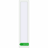 Pricing Tilt-and-Turn 400x2000 mm REHAU OPTIMUM EURO-DESIGN 70 RAL 9016 Traffic white two-sided. Price: 529.34 PLN