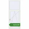 Pricing Tilt-and-Turn 800x2000 mm KORSA ENERGY-SAVING REHAU SYNEGO MD BLACK_BROWN external. Price: 524.94 EUR