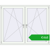 Ustalenie cen Okna skrzydłowe 1635x1325 mm REHAU ENERGY-SAVING SYNEGO MD RAL 9016 Traffic white dwustronny. Cena: 467,54 €