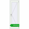 Pricing Tilt-and-Turn 500x1500 mm REHAU OPTIMUM EURO-DESIGN 70 RAL 9016 Traffic white two-sided. Price: 879.24 PLN