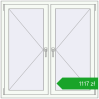 Pricing Tilt-and-Turn 1250x1250 mm REHAU OPTIMUM EURO-DESIGN 70 RAL 9016 Traffic white two-sided. Price: 1116,64 zł