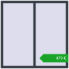 Ustalenie cen Okna skrzydłowe 1400x1400 mm KORSA OPTIMUM REHAU EURO 70. Cena: 479,27 €