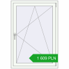 Pricing Tilt-and-Turn 900x1300 mm REHAU ENERGY-SAVING SYNEGO MD BASALT_GREY external. Price: 1 608.61 PLN