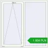 Pricing Tilt-and-Turn 1450x1450 mm REHAU BRILLANT DESIGN RAL 9016 Traffic white two-sided. Price: 1 803.79 PLN