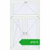 Ustalenie cen Okna skrzydłowe 1200x2000 mm REHAU OPTIMUM EURO-DESIGN 70 RAL 9016 Traffic white dwustronny. Cena: 490,19 €