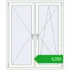 Ustalenie cen Okna skrzydłowe 1170x1430 mm REHAU OPTIMUM EURO-DESIGN 70 RAL 9016 Traffic white dwustronny. Cena: 288,42 €