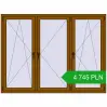Pricing Tilt-and-Turn 2000x1500 mm REHAU OPTIMUM EURO-DESIGN 70 GOLDEN OAK two-sided. Price: 4 745.07 PLN