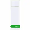 Ustalenie cen Okna rozwierne 600x1800 mm REHAU OPTIMUM EURO-DESIGN 70 RAL 9016 Traffic white dwustronny. Cena: 601,24 zł