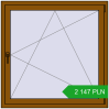 Pricing Tilt-and-Turn 1170x1170 mm REHAU ENERGY-SAVING SYNEGO MD GOLDEN OAK two-sided. Price: 2 147.49 PLN