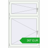 Pricing Tilt-and-Turn 1000x1500 mm REHAU OPTIMUM EURO-DESIGN 70 RAL 9016 Traffic white two-sided. Price: 367.43 EUR