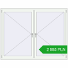 Pricing Tilt-and-Turn 1960x1500 mm REHAU ENERGY-SAVING SYNEGO MD RAL 9016 Traffic white two-sided. Price: 2 995.25 PLN