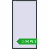 Pricing Tilt-and-Turn 1200x2300 mm REHAU OPTIMUM EURO-DESIGN 70 ANTHRACITE_GREY_STRUKTURAL two-sided. Price: 2 093.39 PLN