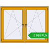 Pricing Tilt-and-Turn 1600x1200 mm ALU STANDARD 72 RAL 1004 Golden yellow two-sided. Price: 6 597.9 PLN
