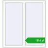 Pricing Tilt-and-Turn 900x1000 mm REHAU OPTIMUM EURO-DESIGN 70 RAL 9016 Traffic white two-sided. Price: 514,12 zł