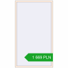 Pricing Tilt-and-Turn 1300x2300 mm REHAU OPTIMUM EURO-DESIGN 70 CREAME_WHITE_50L-2 two-sided. Price: 1 669.34 PLN