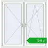 Pricing Tilt-and-Turn 1350x1400 mm EPSILON OPTIMA RAL 9016 Traffic white two-sided. Price: 1246,26 zł