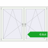 Ustalenie cen Okna skrzydłowe 1815x1355 mm REHAU ENERGY-SAVING SYNEGO MD RAL 9016 Traffic white dwustronny. Cena: 464,38 €