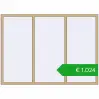 Ustalenie cen Okna skrzydłowe 2170x1570 mm ALU STANDARD 72 RAL 1001 Beige dwustronny. Cena: 1024,23 €