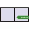 Pricing Tilt-and-Turn 2000x1000 mm KORSA OPTIMUM REHAU EURO 70. Price: 447.7 EUR