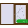 Ustalenie cen Okna skrzydłowe 1350x1100 mm EPSILON OPTIMA WALNUT dwustronny. Cena: 650,56 zł