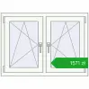Ustalenie cen Okna skrzydłowe 1020x740 mm REHAU ENERGY-SAVING SYNEGO MD ANTHRACITE_GREY_STRUKTURAL zewnętrzny. Cena: 1570,52 zł