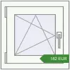 Pricing Tilt-and-Turn 500x500 mm KORSA OPTIMUM REHAU EURO 70. Price: 181.87 EUR