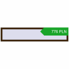Pricing Tilt-and-Turn 1950x400 mm REHAU OPTIMUM EURO-DESIGN 70 DARK_OAK two-sided. Price: 776.35 PLN