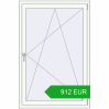 Pricing Tilt-and-Turn 1000x1500 mm ALU STANDARD 72 RAL 9016 Traffic white two-sided. Price: 911.68 EUR