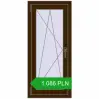 Pricing Tilt-and-Turn 520x1150 mm REHAU OPTIMUM EURO-DESIGN 70 DARK_OAK two-sided. Price: 1 085.61 PLN