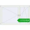 Pricing Tilt-and-Turn 1950x1300 mm REHAU ENERGY-SAVING SYNEGO MD RAL 9016 Traffic white two-sided. Price: 2 712.24 PLN