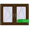 Pricing Tilt-and-Turn 1005x755 mm REHAU ENERGY-SAVING SYNEGO MD DARK_OAK two-sided. Price: 1564,90 zł