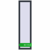 Pricing Tilt-and-Turn 400x1500 mm REHAU OPTIMUM EURO-DESIGN 70 ANTHRACITE_GREY_STRUKTURAL two-sided. Price: 600.91 PLN