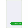 Pricing Tilt-and-Turn 1000x1770 mm REHAU ENERGY-SAVING SYNEGO MD RAL 9016 Traffic white two-sided. Price: 269.23 EUR