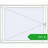 Pricing Tilt-and-Turn 1300x1100 mm REHAU OPTIMUM EURO-DESIGN 70 ANTHRACITE_GREY_STRUKTURAL external. Price: 1246,09 zł