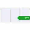 Pricing Tilt-and-Turn 3000x1500 mm ALU STANDARD 72 RAL 9016 Traffic white two-sided. Price: 917,24 €