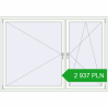 Pricing Tilt-and-Turn 2035x1435 mm REHAU ENERGY-SAVING SYNEGO MD RAL 9016 Traffic white two-sided. Price: 2 936.63 PLN