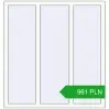 Pricing Tilt-and-Turn 1190x1260 mm REHAU OPTIMUM EURO-DESIGN 70 RAL 9016 Traffic white two-sided. Price: 961.03 PLN