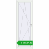 Pricing Tilt-and-Turn 810x2400 mm REHAU OPTIMUM EURO-DESIGN 70 RAL 9016 Traffic white two-sided. Price: 1 584.7 PLN
