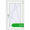 Ustalenie cen Okna skrzydłowe 600x1000 mm REHAU OPTIMUM EURO-DESIGN 70 RAL 9016 Traffic white dwustronny. Cena: 134,05 €