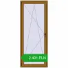 Pricing Tilt-and-Turn 840x2060 mm REHAU ENERGY-SAVING SYNEGO MD LIGHT_OAK two-sided. Price: 2 400.81 PLN