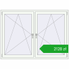 Pricing Tilt-and-Turn 1710x1235 mm REHAU ENERGY-SAVING SYNEGO MD DARK_OAK external. Price: 2127,51 zł