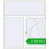 Pricing Tilt-and-Turn 1495x1675 mm REHAU ENERGY-SAVING SYNEGO MD RAL 9016 Traffic white two-sided. Price: 2 526.04 PLN
